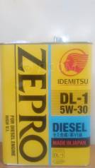 Масло идемитсу дизель. Idemitsu Zepro Diesel DL-1 5w30. Zepro Diesel 5w-30 DL-1 200 Л. Idemitsu Zepro Diesel DL-1 5w-30 4 л. Масло дизельное Idemitsu Zepro dl1 5w30 4л.