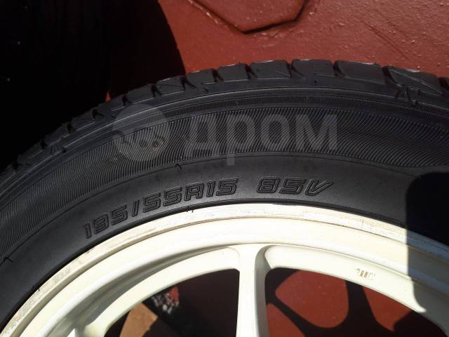 Резина Japan NEW! Лето 195/55/15 Dunlop, 15", 1 шт, 195 мм, 55 % ...