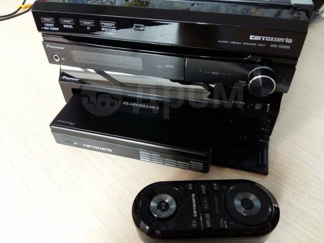 Pioneer Carrozzeria AVIC-VH9900(5.1, HDD-80Gb, DVD, MP-3, AUX, Apple)Japan,  2 DIN — 178x100 мм, б/у, в наличии. Цена: 15 000₽ в Благовещенске