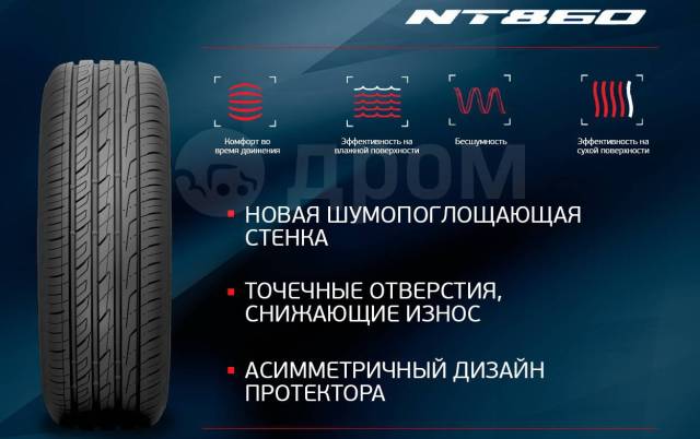 Летние шины nitto nt860 205 55 r16 91v кто производитель