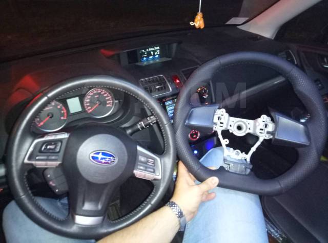 Как снять руль субару xv Купить Руль анатомический "Kenstyle" для Subaru Forester SJ/Impeza/XV/Outbac в С