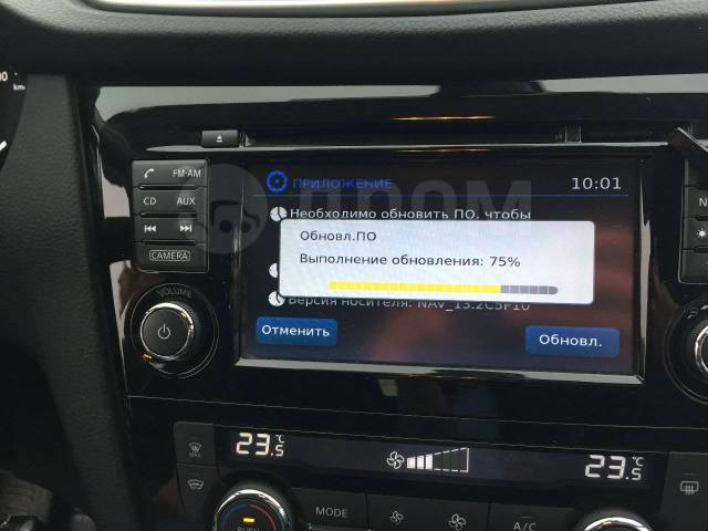 Обновление штатной навигации Nissan (Ниссан) до последней версии