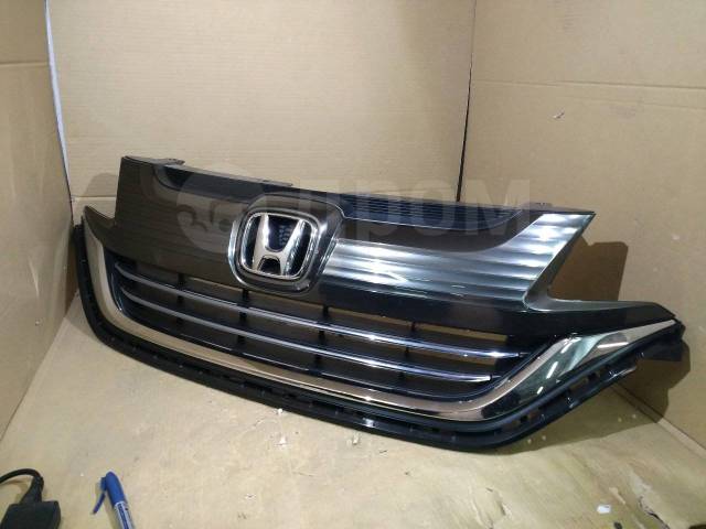 Как снять решетку радиатора honda freed
