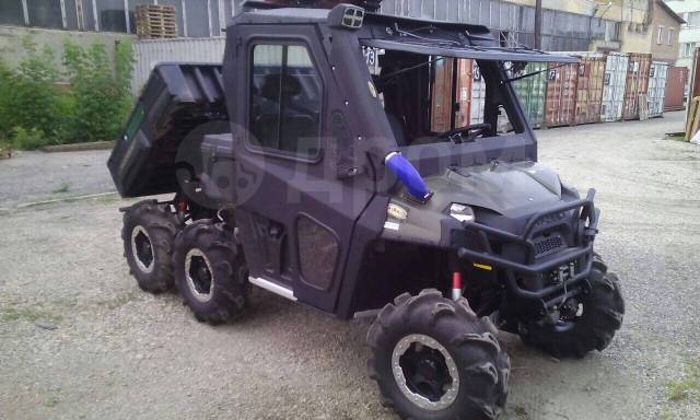 Polaris Ranger 6x6 800 защита рычагов