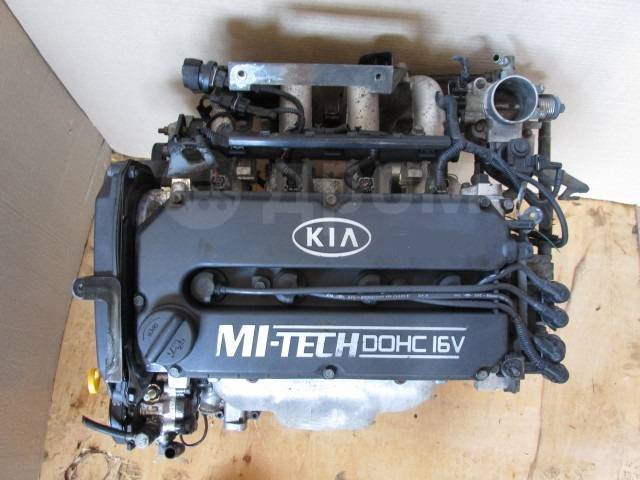 Двигатель Kia Spectra(Спектра) S6D 1.6cc