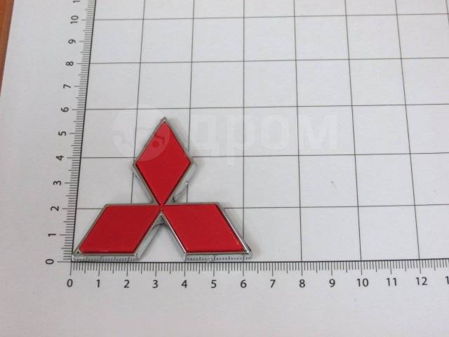 Как выглядит знак mitsubishi