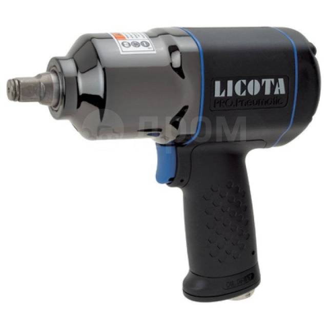 Licota PAW-04048 Гайковерт пневматический ударный 1/2" 1085 Нм 113 кГ ...