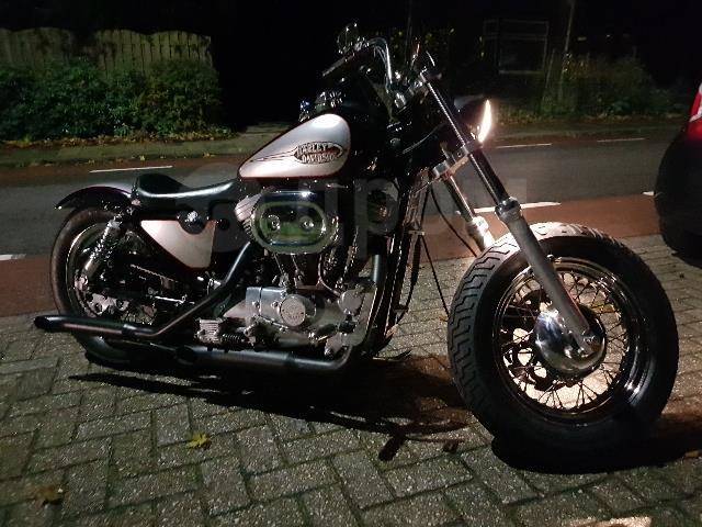 Sportster 1200 shop custom bobber