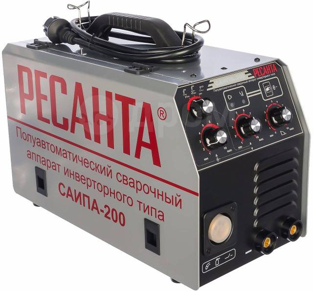Сварочный полуавтомат инверторный Ресанта Саипа-200, новый, в наличии ...