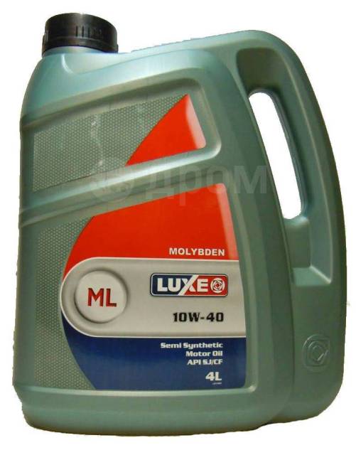 моторное масло luxe molybden 10w-40 5 л.
