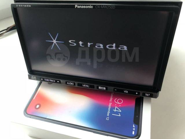 Panasonic Strada CN-MW250D DVD/USB/SD/MP3/WMA, 2 DIN — 178x100 мм