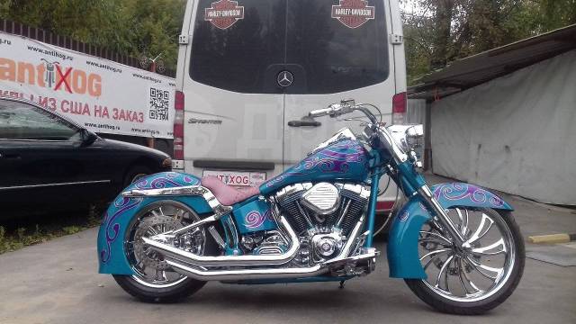 РњРѕС‚РѕС†РёРєР» Harley Davidson FLSTN Softail Deluxe