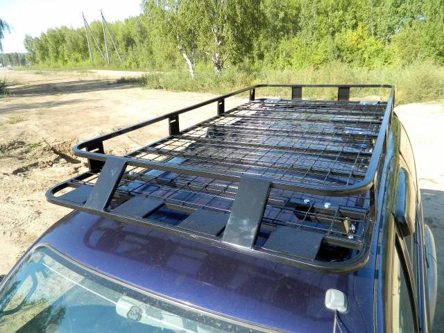 Багажник на крышу своими руками фото Экспедиционный багажник на крышу на Toyota Hilux Surf 185 во всю крышу, новый, п
