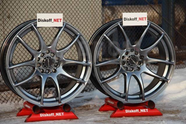 Hyper black цвет дисков как выглядит Комплект дисков Work CR-kai R17 8j et+35 5*114.3/*100 +Отправлю, 17", 1 шт, 5x10
