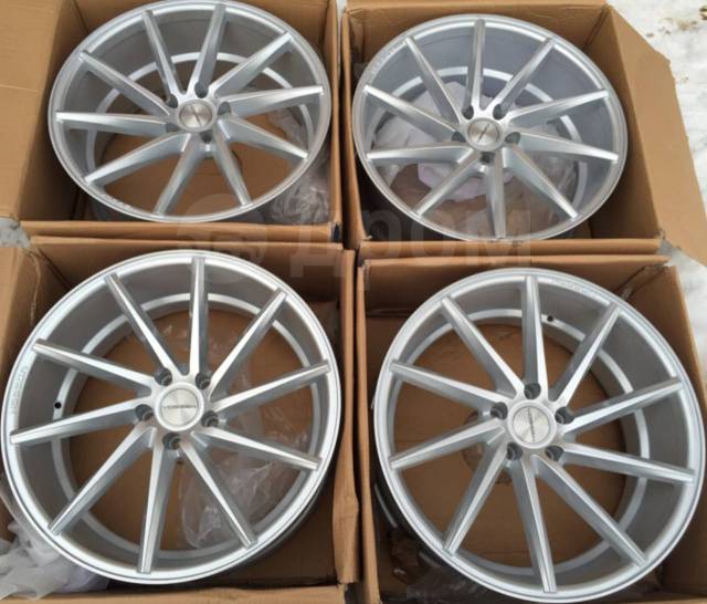 Диски вертушки фото Новые Литые Диски Replica Vossen CVT AUDI 8.5xR19 5x112 ET40 D66.6, 20", 1 шт, л