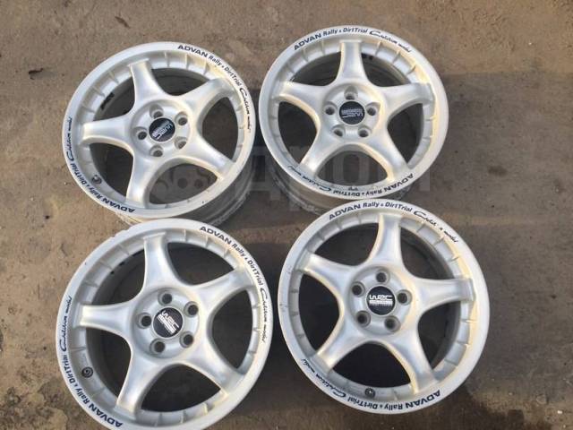 Спортивные диски advan rally, 15", 1 шт, 5x100, 6,00 кг. литой, 4 шт, б ...