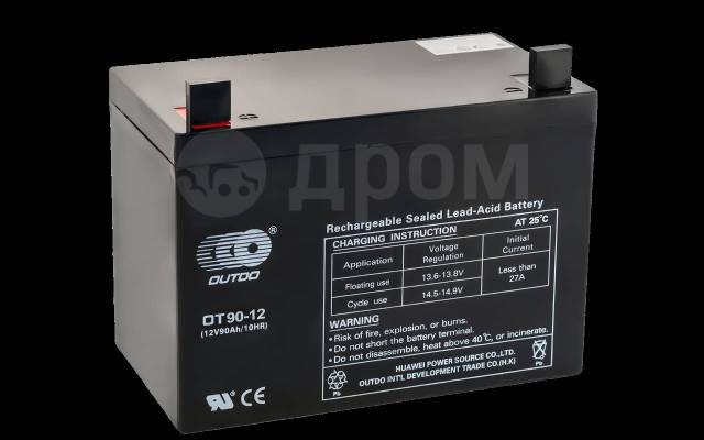  OUTDO VRLA 12V 90A*h (OT90-12) 