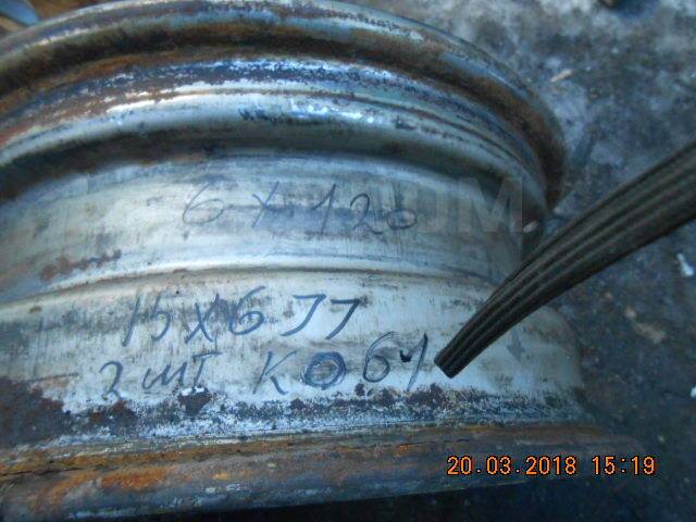 Штамповка на 15, 15", 1 шт, 6x120, штампованный, 3 шт. Цена: ≈ 2 040.50 ...