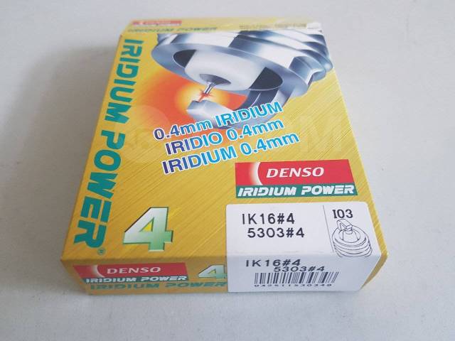  Иридиевые свечи зажигания Denso Iridium Power IK16 (4 шт. ) во .