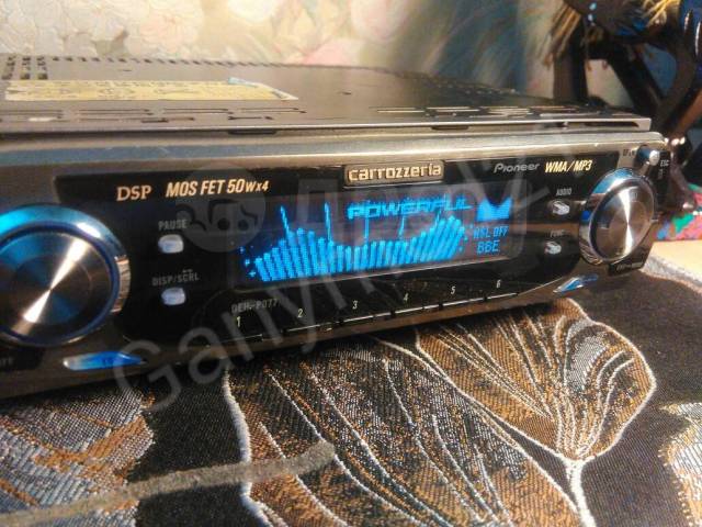 Carrozzeria deh-p077 (DSP), Mp3, WMA из Японии, 1 DIN
