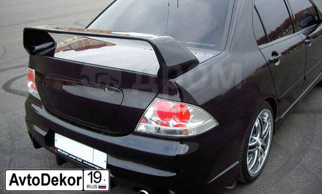Купить Спойлер цельный в стиле EVO Mitsubishi Lancer IX (Лансер 9) в ...