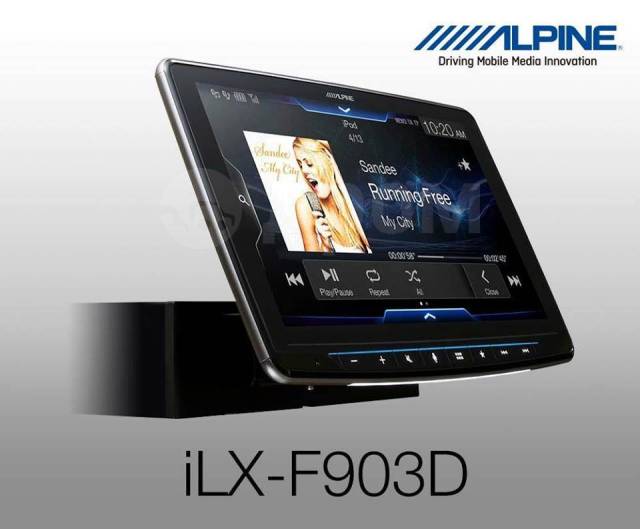 Автомагнитола Alpine iLX-F903D/ 9дюймов . Станция Mobile Media 1-DIN