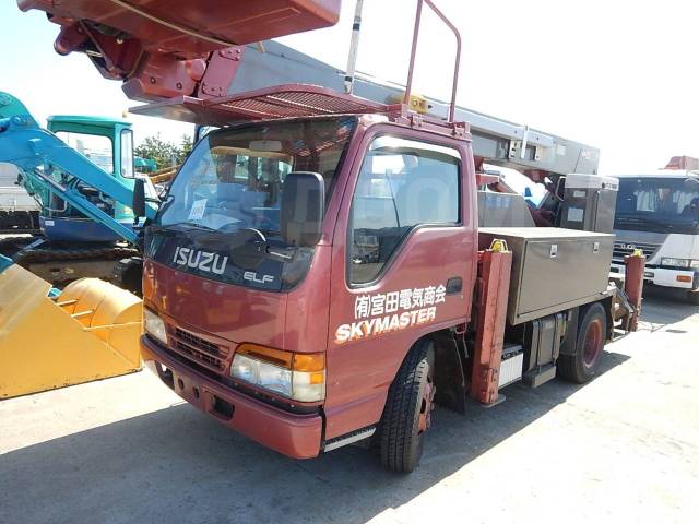 Isuzu elf автовышка