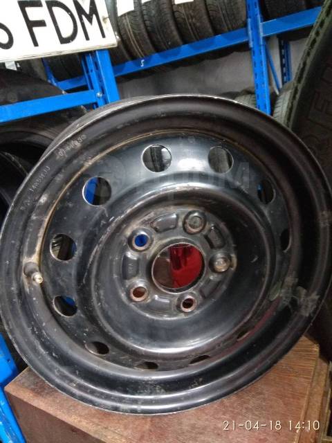 Штамповка R-16, 16", 3 шт, Ширина диска 6.5" Вылет (ET) 45 мм. 5x100 ...