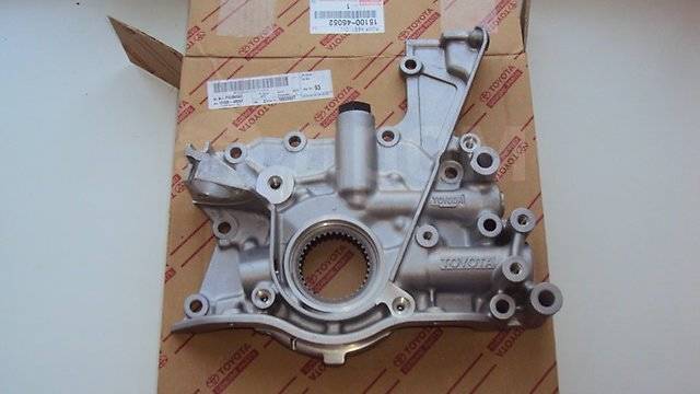 2jz ge как снять масляный насос