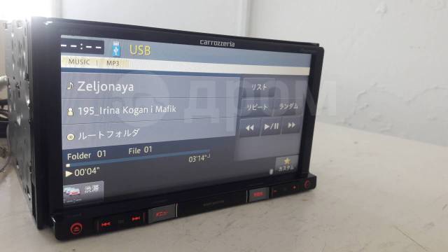 Pioneer carrozzeria avic rz 05 dvd mp3 sd usb Bluetooth, 2 DIN — 178x100  мм, б/у, в наличии. Цена: 10 000₽ во Владивостоке