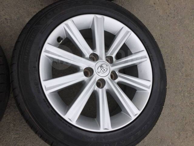 Как новое лето Гудиер 215/55 R17 на оригинальном литье Тойота Камри, 17 ...
