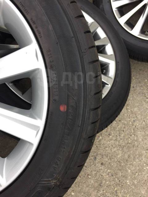 Как новое лето Гудиер 215/55 R17 на оригинальном литье Тойота Камри, 17 ...