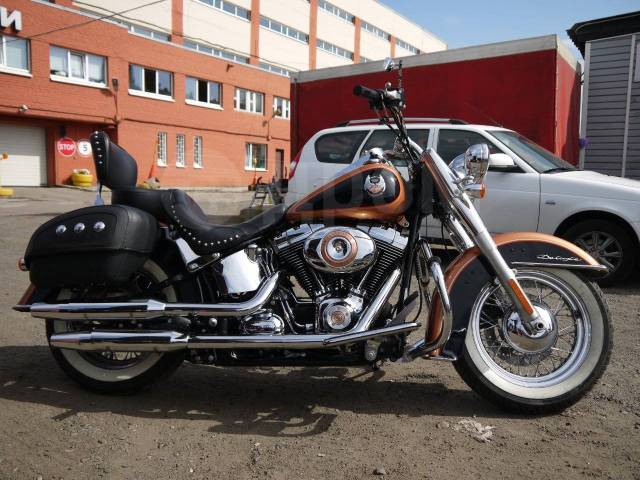 РњРѕС‚РѕС†РёРєР» Harley Davidson FLSTN Softail Deluxe