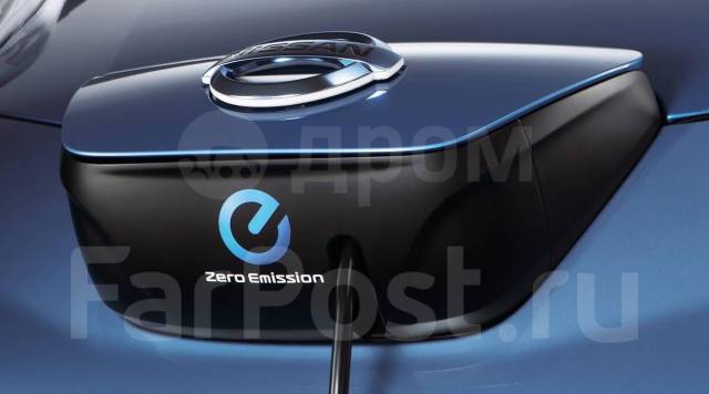 Nissan Leaf электромобиль зарядка