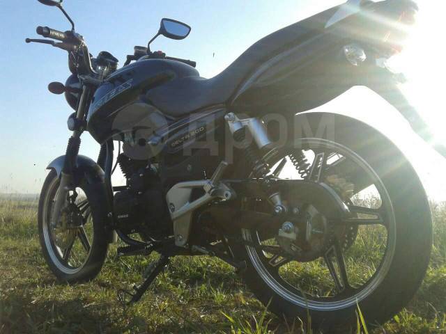 Прямоток на Yamaha YBR 125