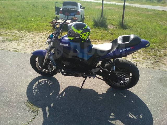 Kawasaki zx636 Ninja стант
