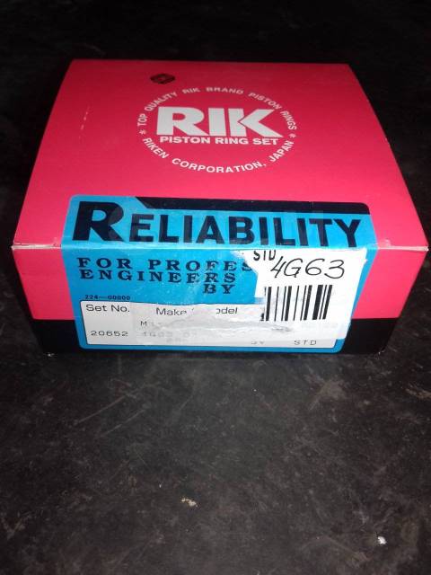 Купить Кольца поршневые Mitsubishi 4G63 в Новосибирске по цене: 2 000 ...