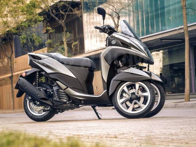 Yamaha скутер 3 колеса