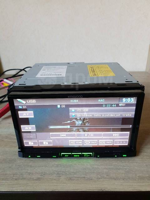 Процессорный kenwood mdv-737dt, DVD/SD/USB/Bluetooth, 2 DIN 