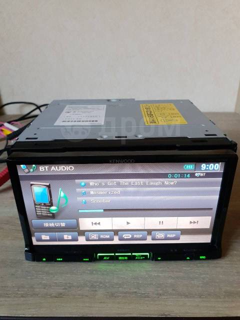 Процессорный kenwood mdv-737dt, DVD/SD/USB/Bluetooth, 2 DIN 