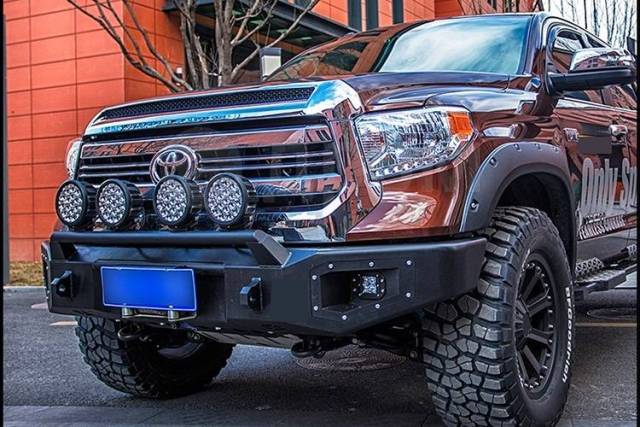 Передний силовой бампер III поколения для Toyota Tundra