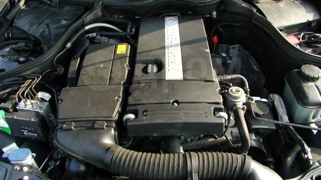 Как снять движок мерседес w203
