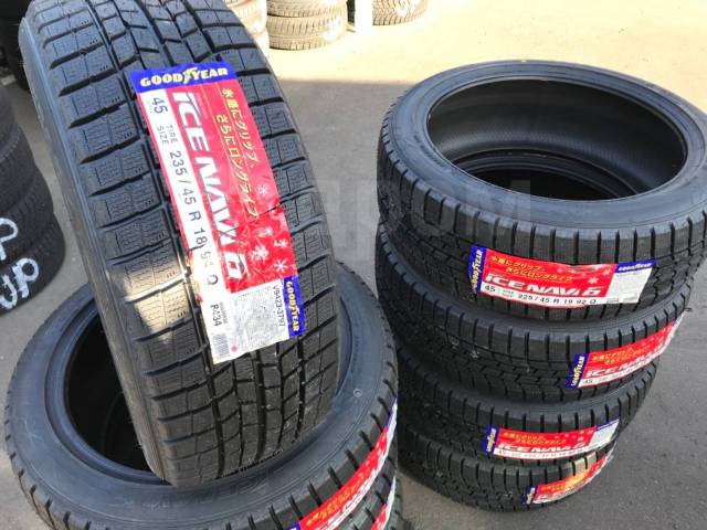 Фарпост владивосток шины. Goodyear Ice Navi 6. Goodyear 225/45r18 Ice navi7. Гудиер 235 45 18 зима. Колеса 235 45 18 зима.