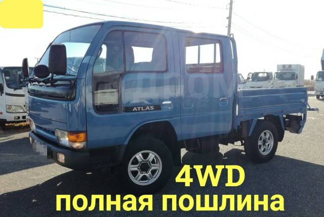 Nissan atlas 4wd двухкабинник