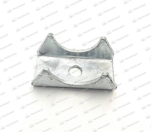 Пластина для крепление осей 50 мм с отверстием под рессору, новый, в ...