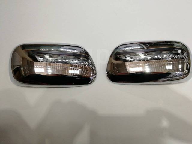 Купить Накладки на зеркала хром Toyota SURF 185 в Уссурийске по цене: 2 550 ₽ - 