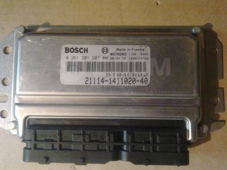 Электронный блок управления ЭБУ Bosch 11194-1411020-10 на Калину