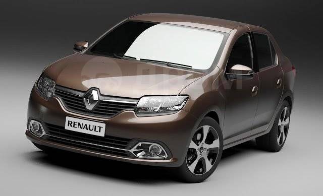 Как выглядит новый логан Аренда авто с выкупом, эконом, средний, Renault Logan, 2017 год, передний, левый