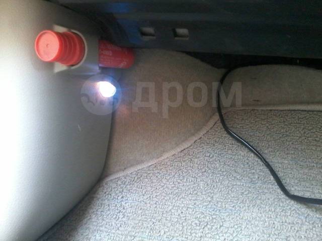 Подсветка ног toyota