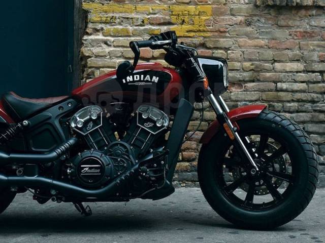 Indian scout on sale bobber red